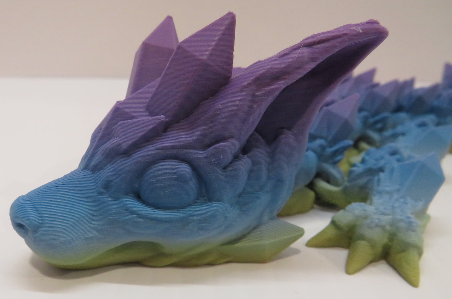 Baby Crystal Wolf Dragon