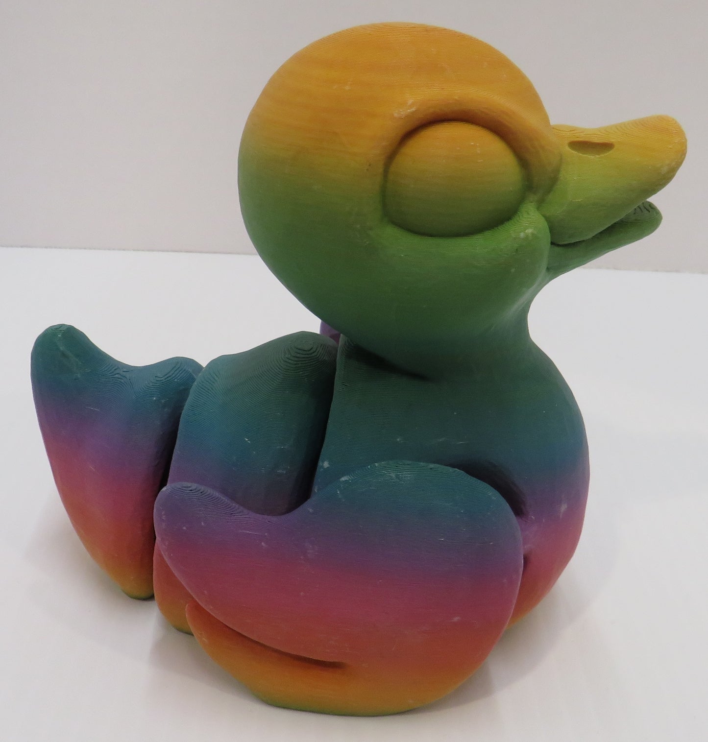 XL Rainbow Duck