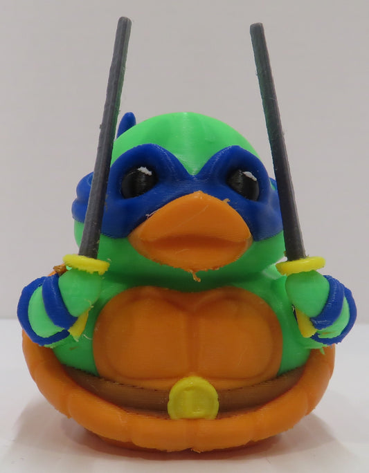 Blue Pizza Hero Duck