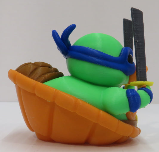 Blue Pizza Hero Duck