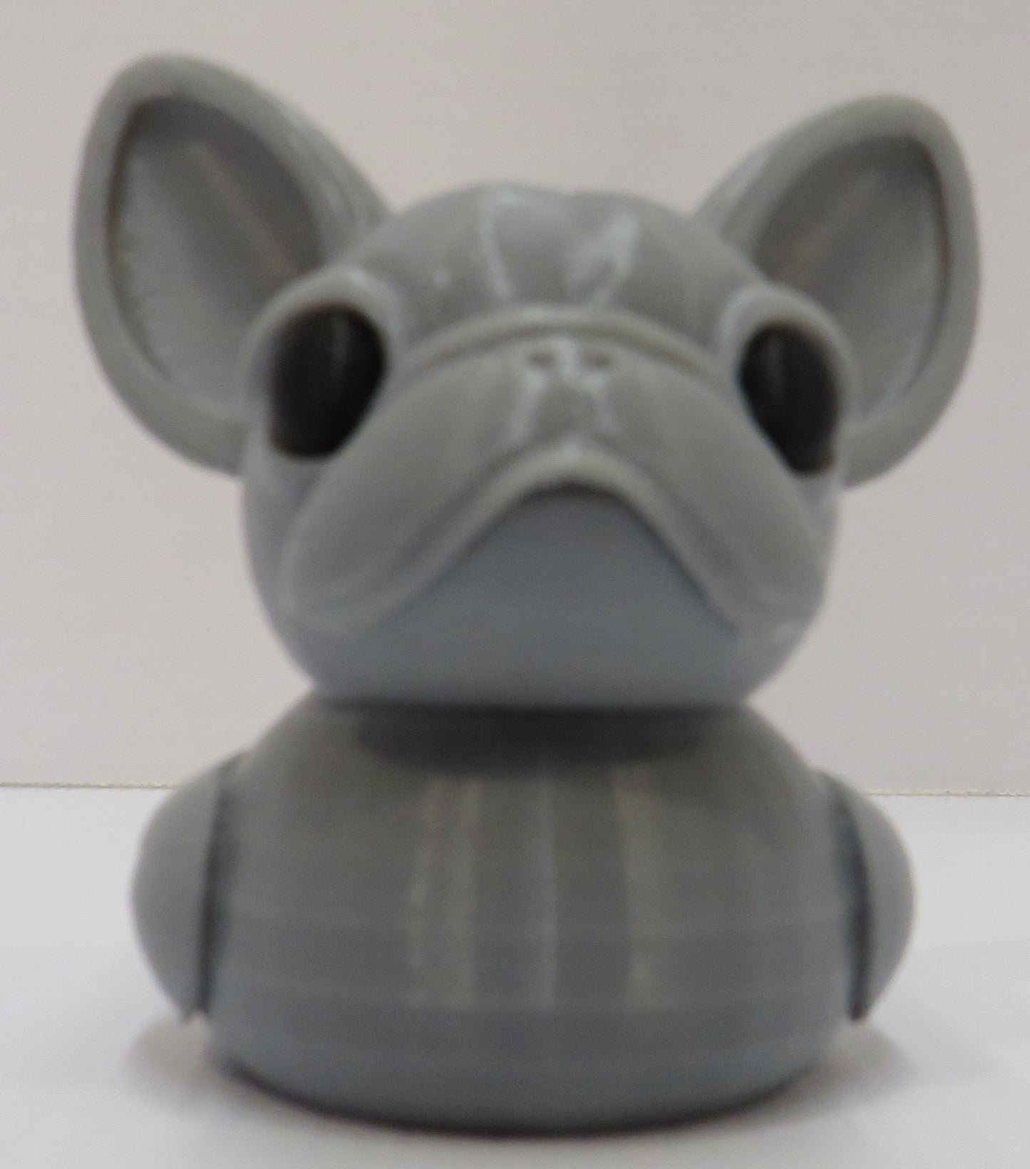 Gray Frenchie Duck