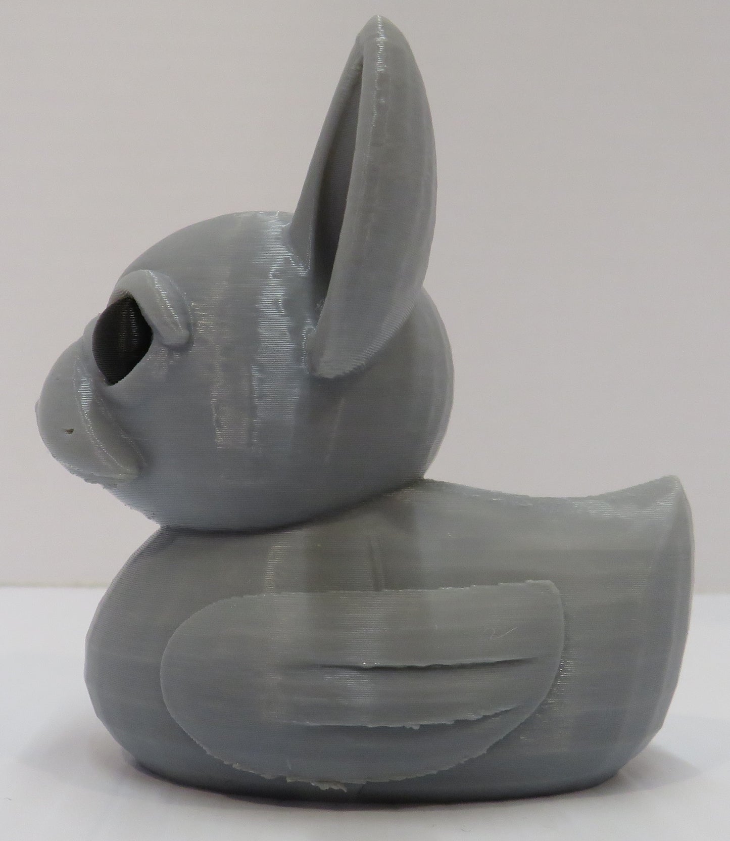 Gray Frenchie Duck