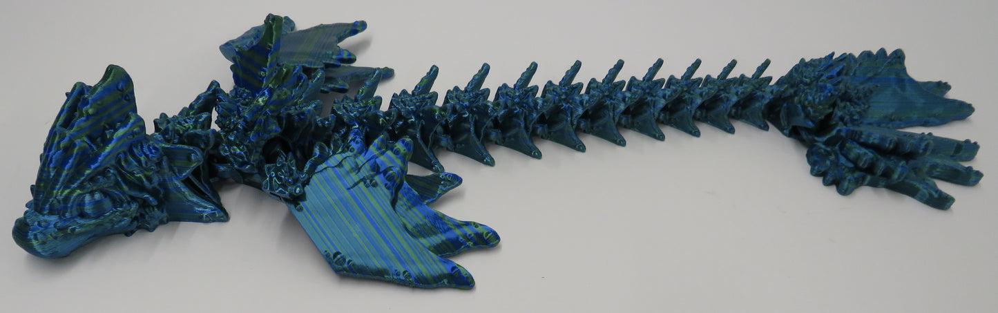 Long Ocean Dragon (Blue/Green)