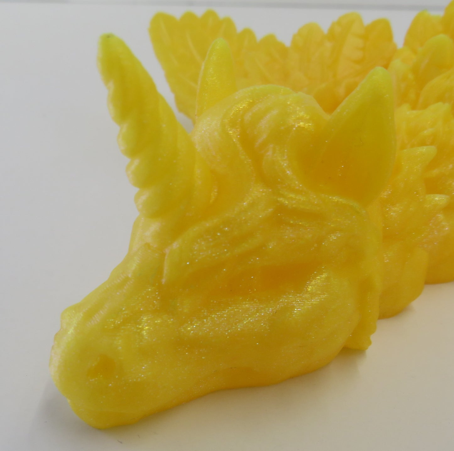 Alicorn Dragon (Sparkle Yellow)