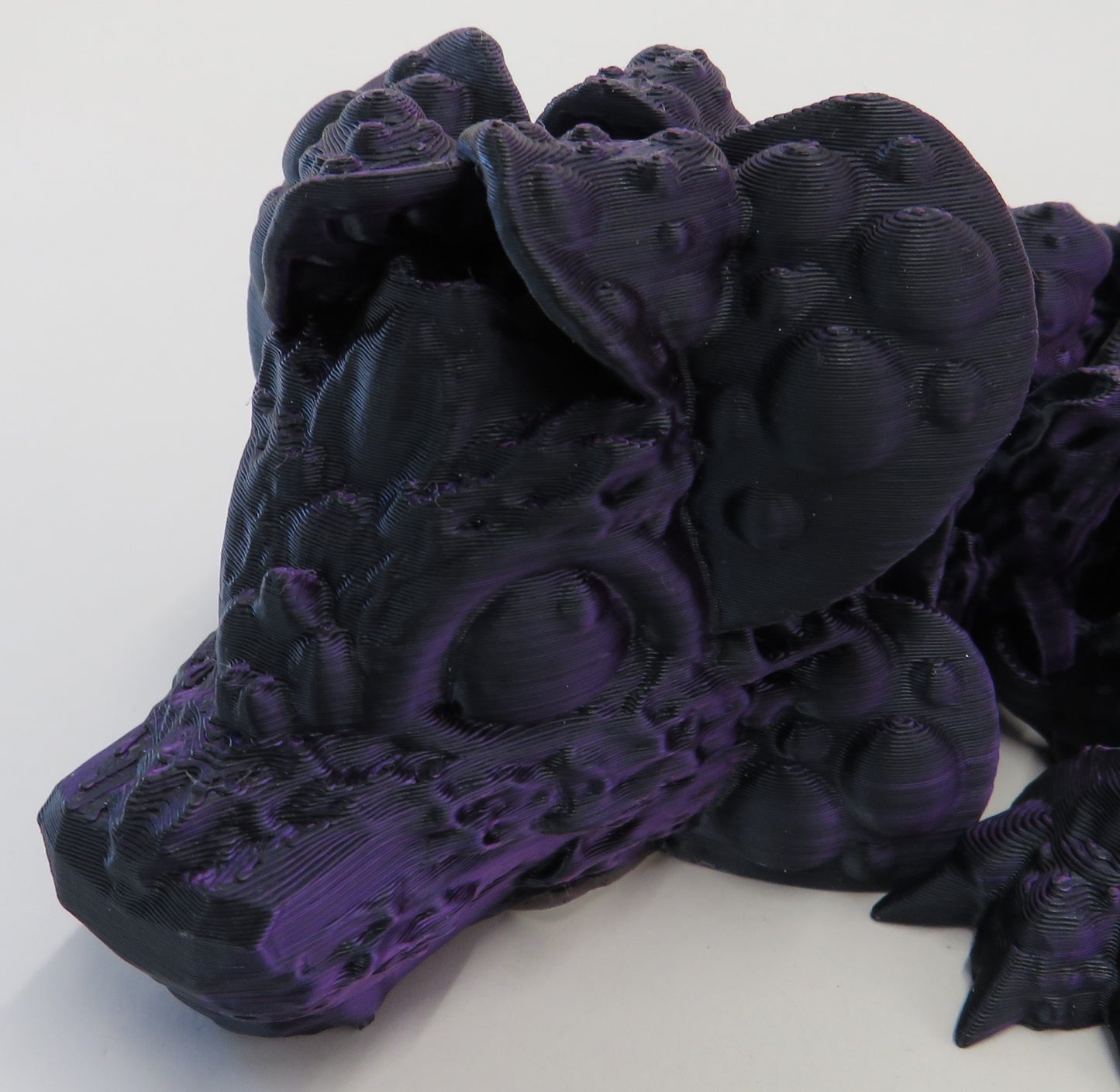 Mushroom Dragon (Black/Purple)