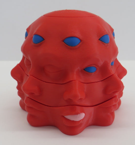 Multiface Fidget (Red)