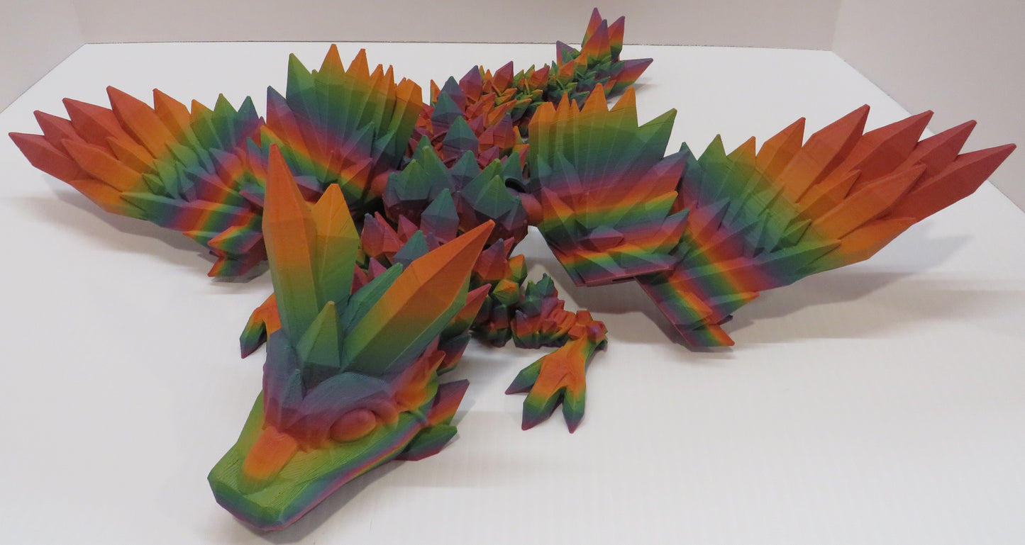 20.5" Wide Crystalwing Dragon