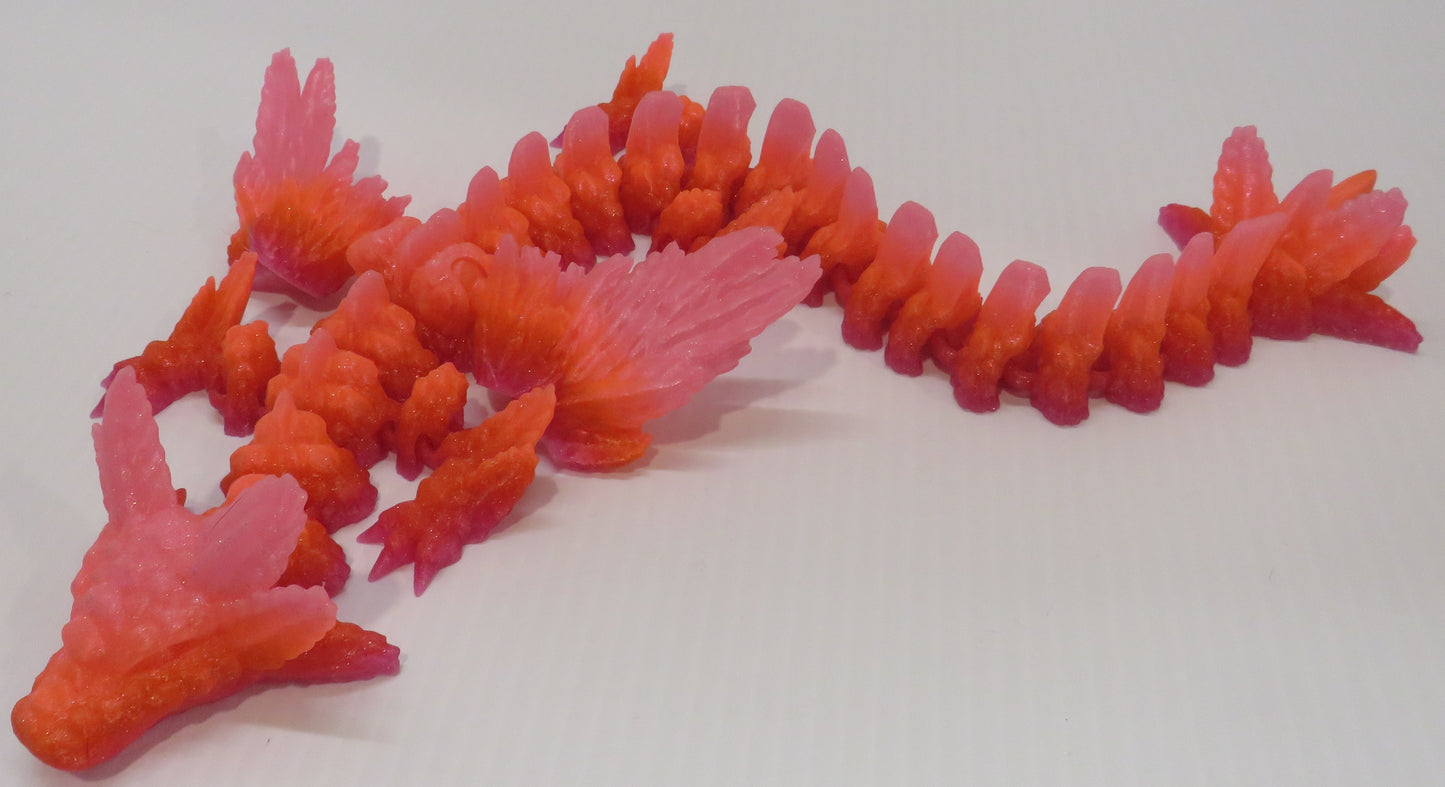 Winged Axolotl Dragon