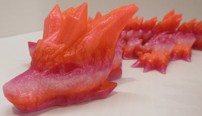 XL Crystal Wolf Dragon