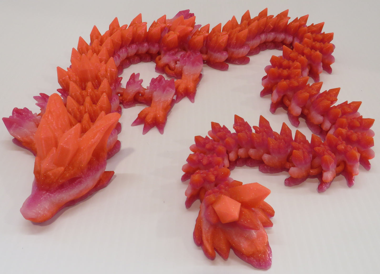 XL Crystal Wolf Dragon