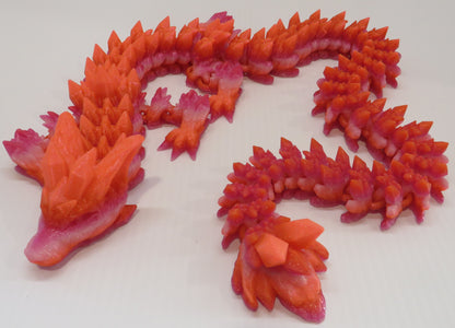 XL Crystal Wolf Dragon