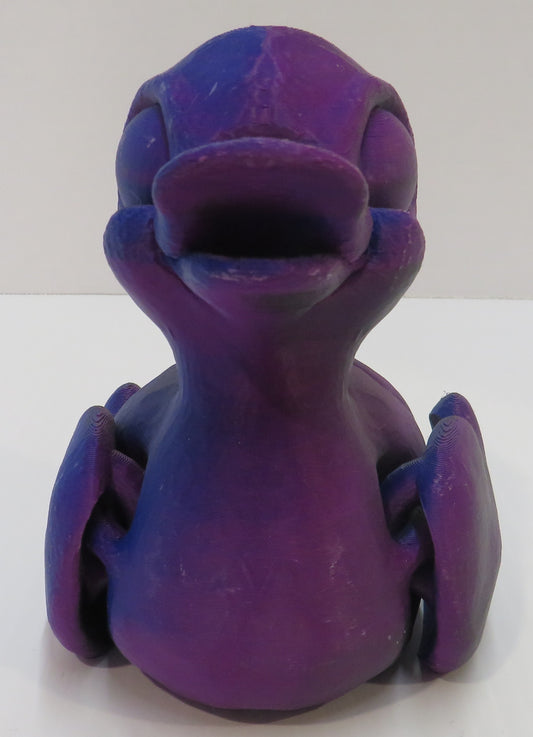 XL Purple Tricolor Duck