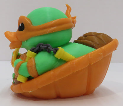 Orange Pizza Hero Duck