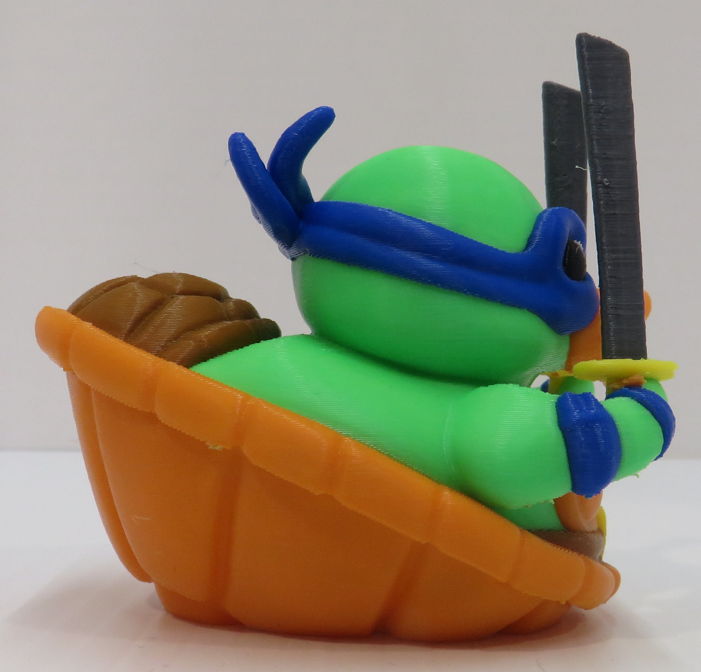 Blue Pizza Hero Duck