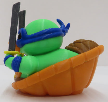 Blue Pizza Hero Duck