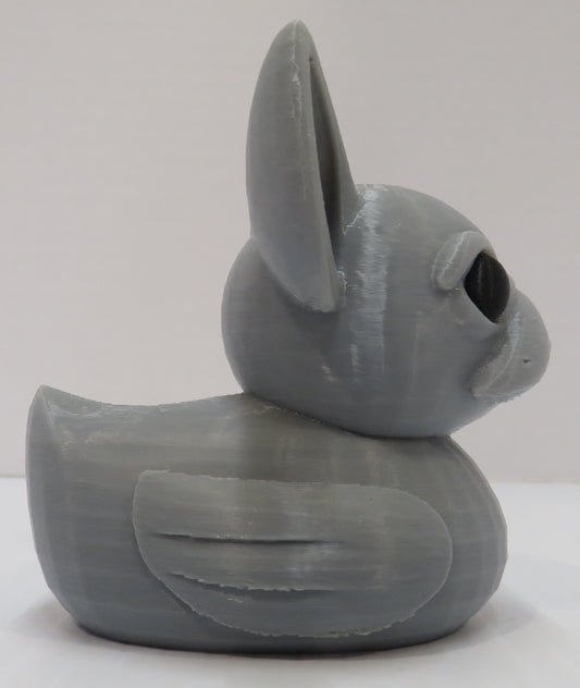 Gray Frenchie Duck