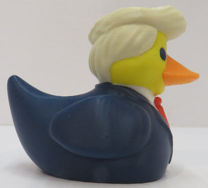 Orange Beak President Duck